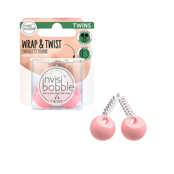 Invisibobble twins #prima ballerina 1 kpl - INVISIBOBBLE