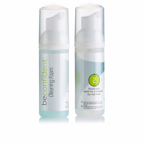 Teeth whitening dual foam -setti 2 kpl - BECONFIDENT