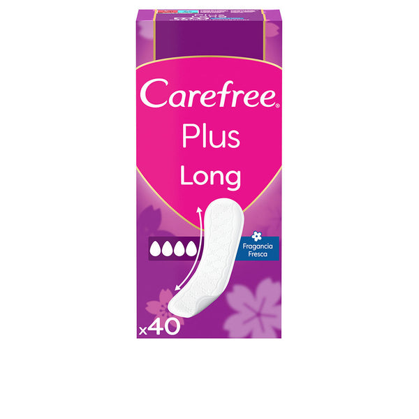 Carefree plus long suojus raikas tuoksu 40 kpl - CAREFREE