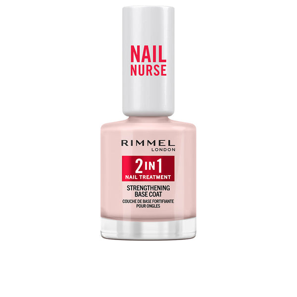 Nail nurse 2 in 1 kynsien hoito & base coat 12 ml - RIMMEL LONDON