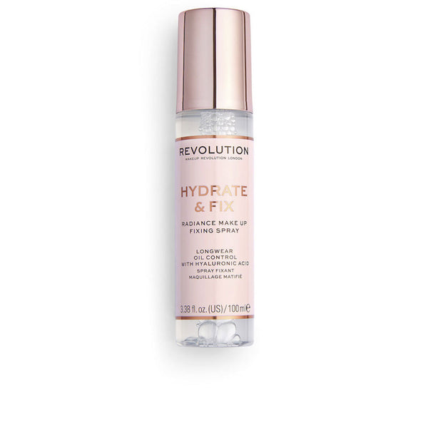 Hydrate & fix heleyttävä meikinkiinnityssuihke 100 ml - REVOLUTION MAKE UP
