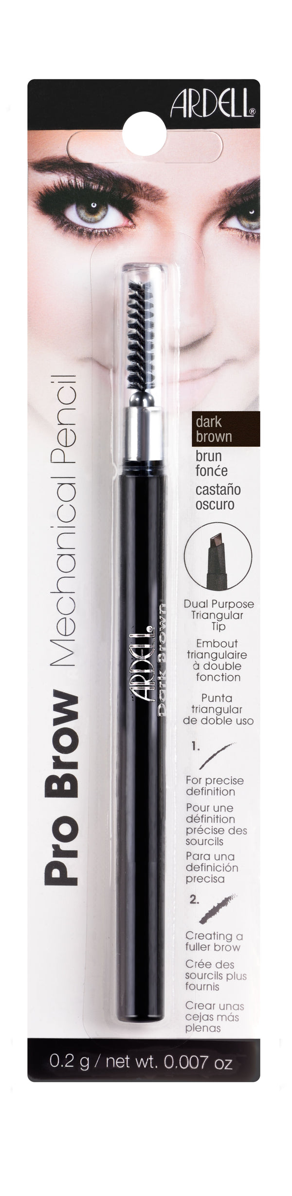 Mekaaninen kulmakynä #castaño oscuro - ARDELL