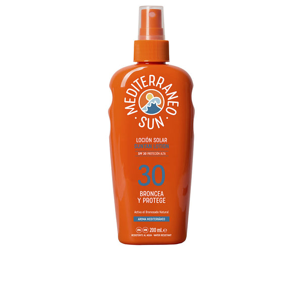 Coconut aurinkovoide tummalle päivetymiselle spf30 200 ml - MEDITERRANEO SUN