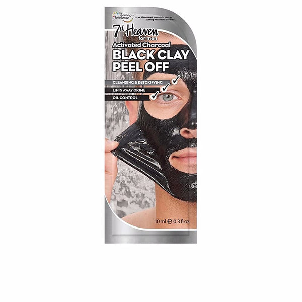 For men black clay kuorintanaamio 10 ml - 7TH HEAVEN