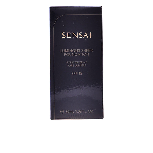 Sensai luminous sheer foundation spf15 #205-mocha beige - SENSAI