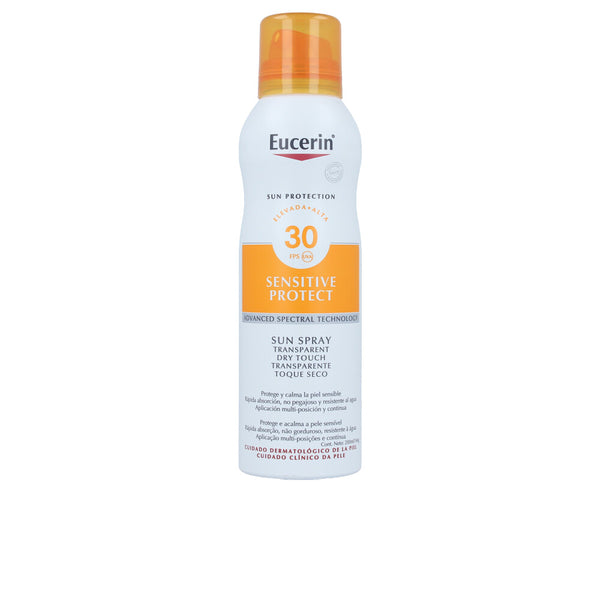 Sun sensitive protect spray läpinäkyvä kuiva kosketus spf30 200 ml - EUCERIN