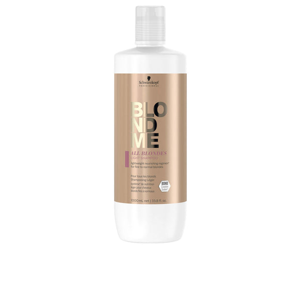 Blondme all blondes light shampoo 1000 ml - SCHWARZKOPF