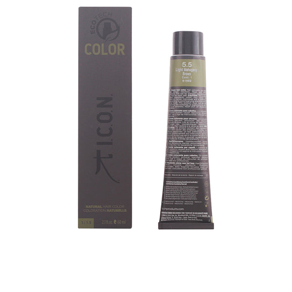 Ecotech color luonnollinen väri #5.5 vaalea mahonkinruskea - I.C.O.N.