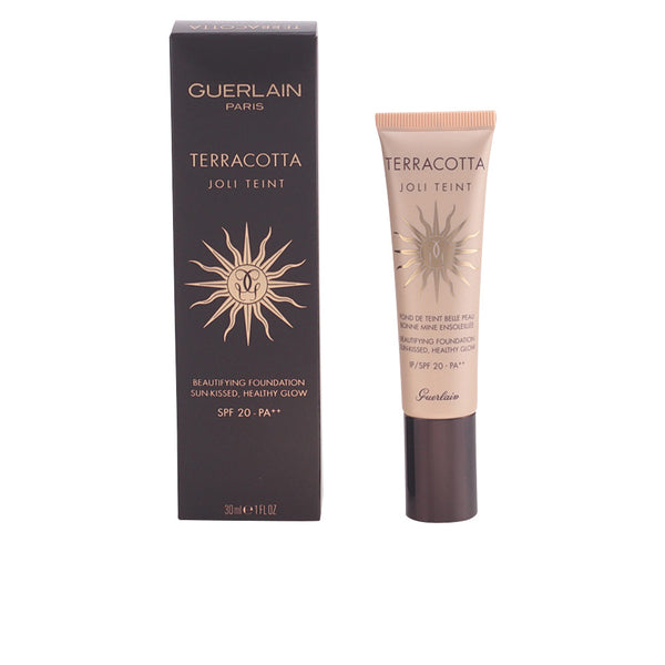 Terracotta joli teint pohjustusvoide kauniille ja ruskettuneelle iholle #ebony 30 ml - GUERLAIN