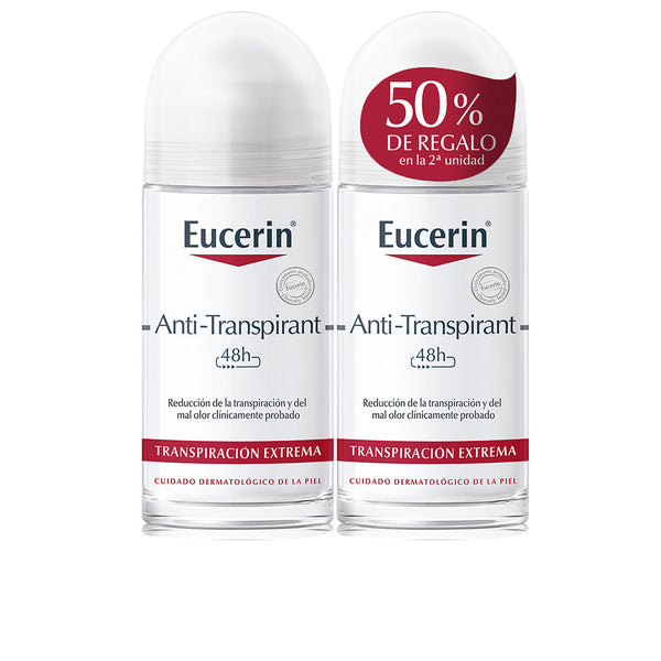 Anti-perspirant roll-on deodorant pack 2 x 50 ml - EUCERIN