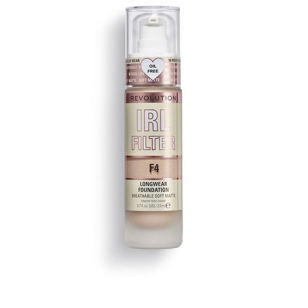 Irl filter pitkäkestoinen meikkivoide #f4 23ml - REVOLUTION MAKE UP