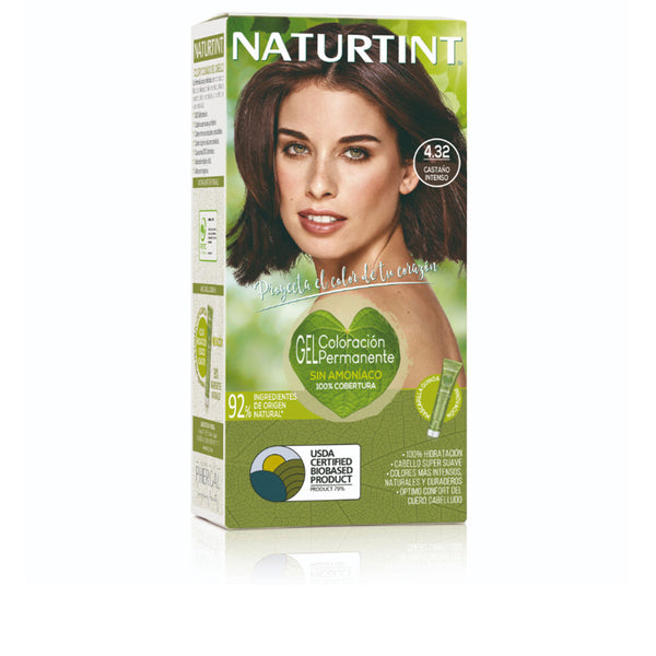 Naturtint Ammonia-Free Dye #4.32-Intense Chestnut 170 Ml