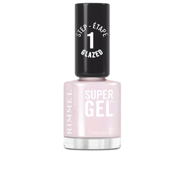 Super Gel Nail Polish #105-Pink Glazed 12 Ml