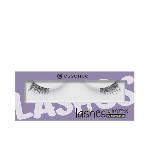 Lashes to impress tekokäyttöiset ripset #03-half lashes 1 kpl - ESSENCE