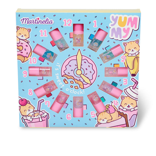 Yummy clock nail polish beauty setti 12 kpl - MARTINELIA