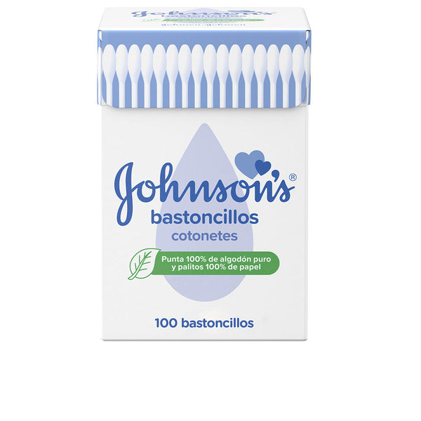 Baby puuvillapuikot x 100 kpl - JOHNSON'S