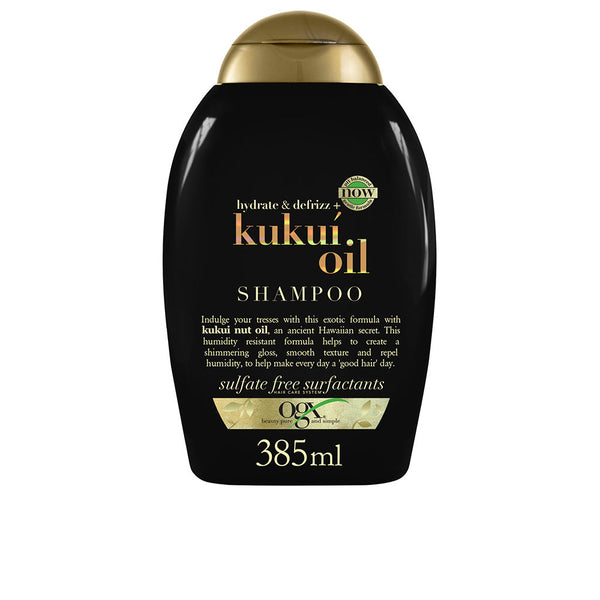 Kukui oil anti-frizz hiusten shampoo 385 ml - OGX