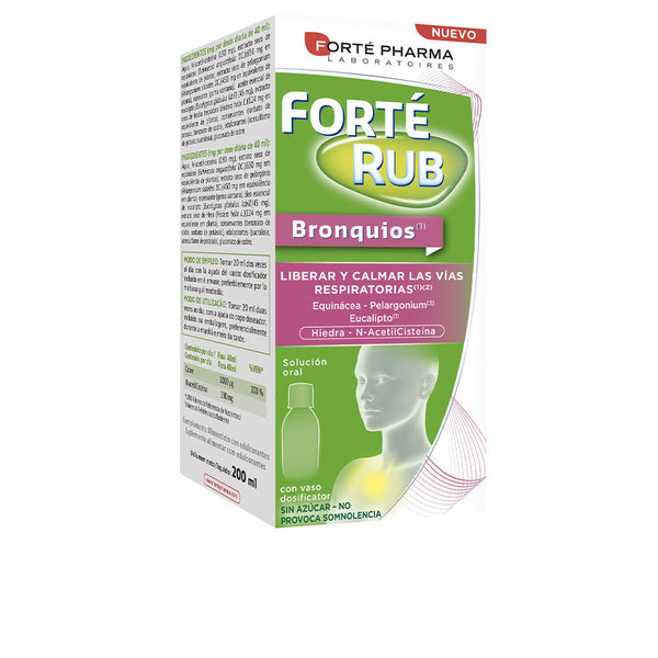 Forté rub keuhkoputkien siirappi 200 ml - FORTÉ PHARMA