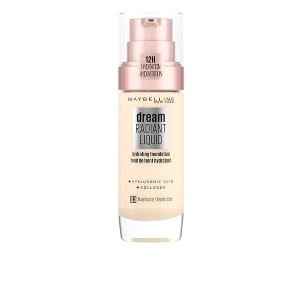 Dream satin liquid foundation+serum #3-true ivory - MAYBELLINE