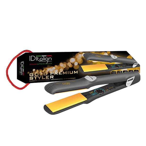 Gold premiun styler hiustensuoristin 1 kpl - ID ITALIAN