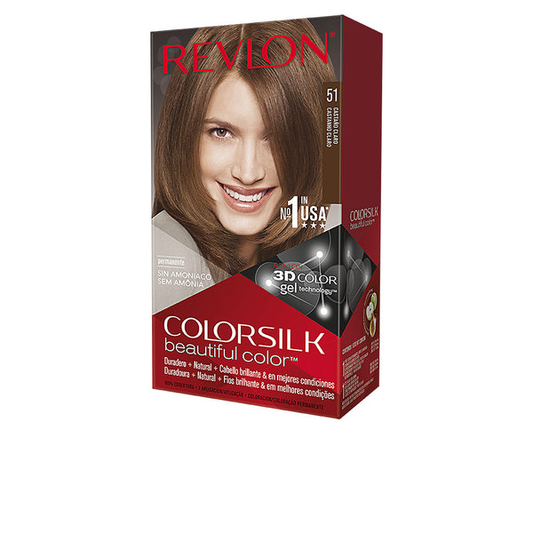 Colorsilk tinte #51-vaalea kastanja 1 kpl - REVLON MASS MARKET
