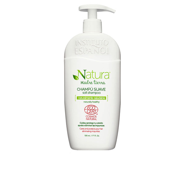 Natura madre tierra ecocert hellävarainen shampoo 500 ml - INSTITUTO ESPAÑOL
