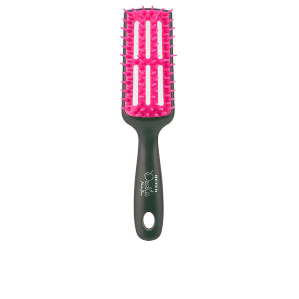 Deslía hair flow selvitävä harja luuranko #fucsia 1 kpl - BETER