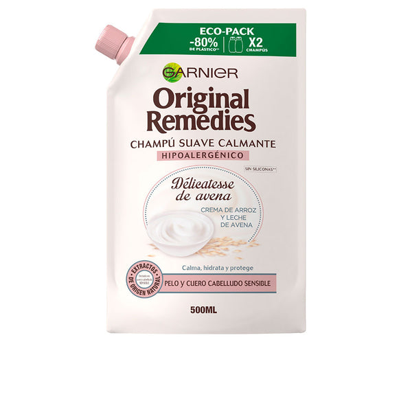 Original remedies hellävarainen rauhoittava shampoo 500 ml - GARNIER