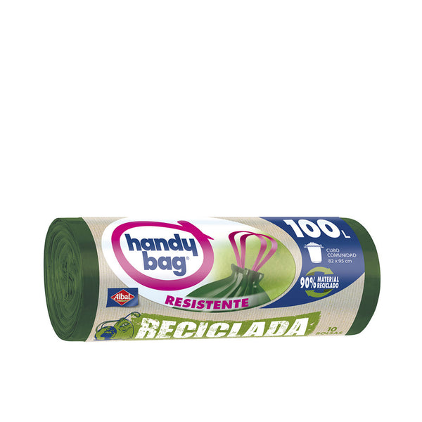 Recycled handy bag kestävä roskapussi 100 litraa 10 kpl - ALBAL