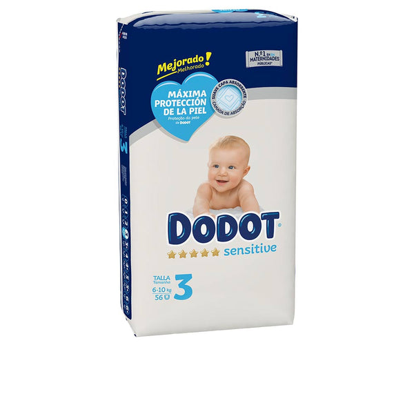Dodot sensitive koko 3 vaipat 6-10 kg 56 kpl - DODOT