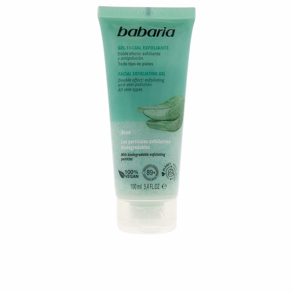 Aloe vera kasvojen kuorintageeli 100 ml - BABARIA