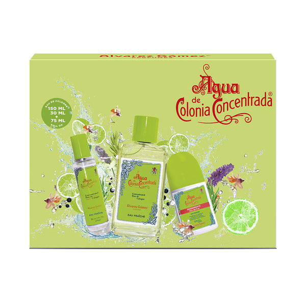 Eau fraiche concentrated eau de cologne erä 3 pz - ALVAREZ GOMEZ