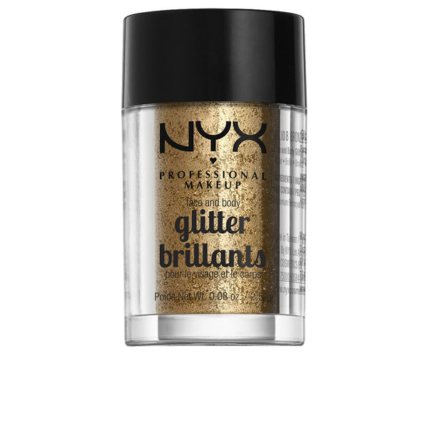 Glitter brillants kasvoille ja vartalolle #bronze - NYX PROFESSIONAL MAKE UP