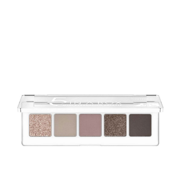 5 in a box mini luomiväripaletti #020-soft rose look - CATRICE