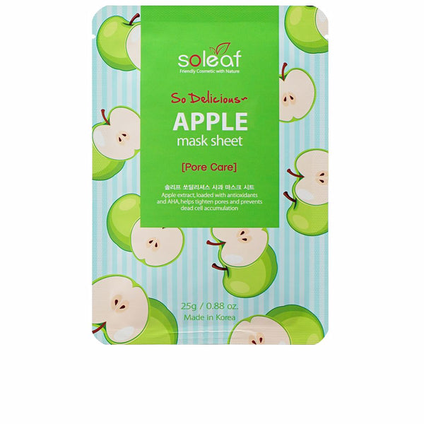 Apple pore case so delicious mask sheet 25 gr. - SOLEAF