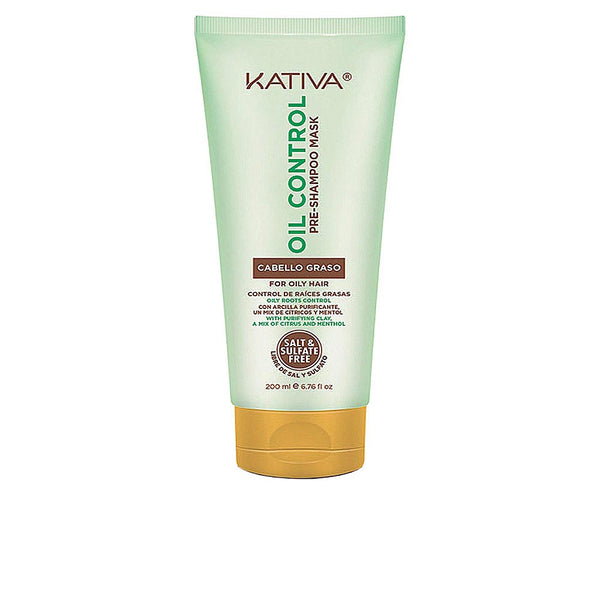 Oil control pre-shampoo -naamio 200 ml - KATIVA