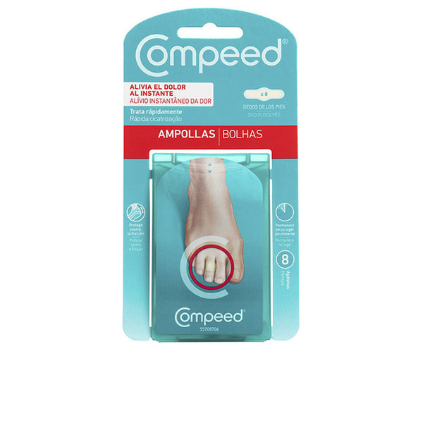 Blisters varpaiden välissä jalkojen 8 sidosta - COMPEED