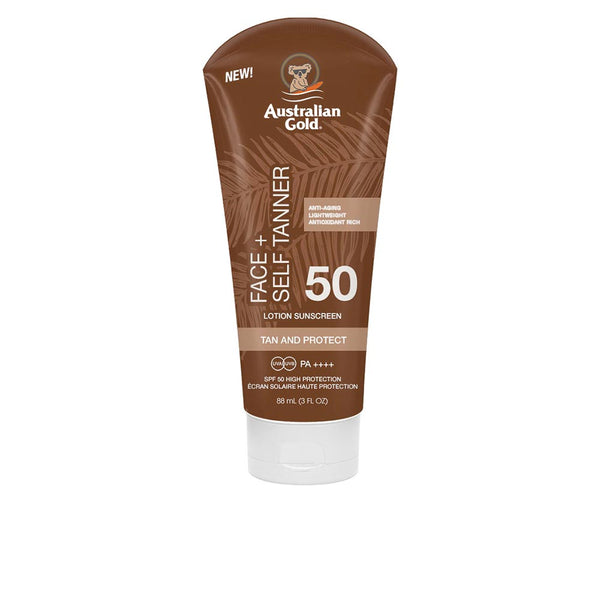Face self tanner spf50 aurinkovoide 88 ml - AUSTRALIAN GOLD