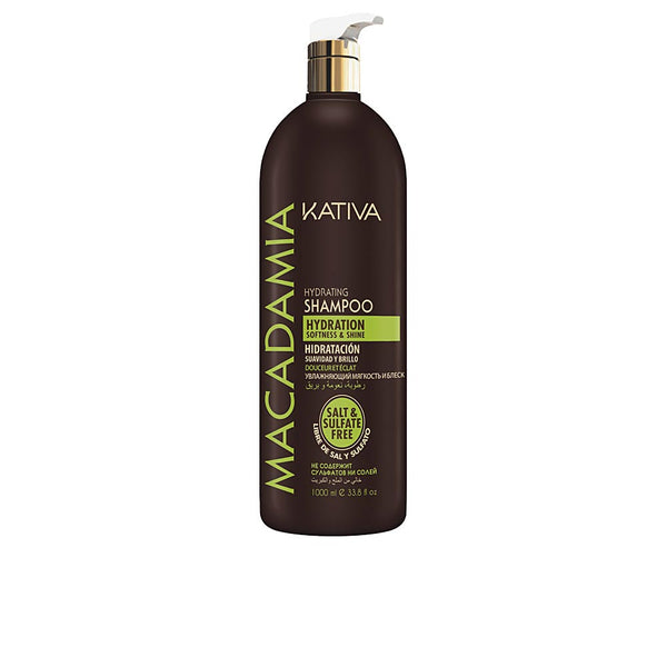 Macadamia kosteuttava shampoo 1000 ml - KATIVA