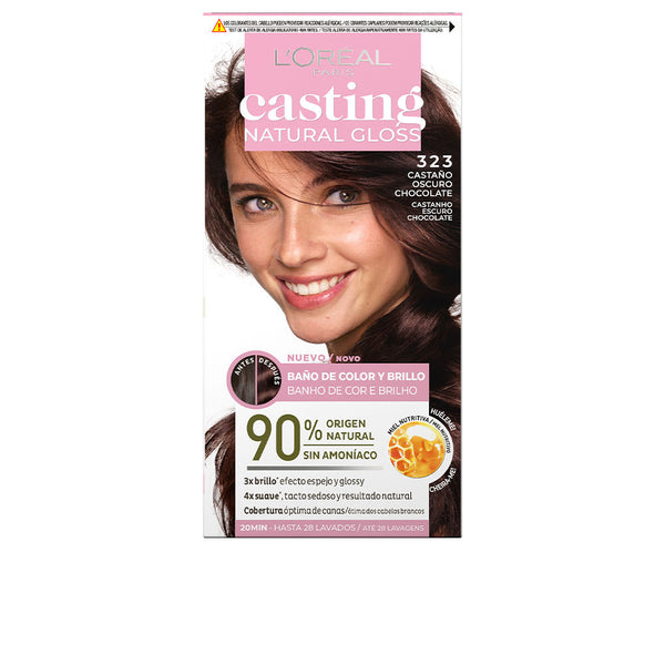 Casting natural gloss #323-tumma suklaanruskea 180 ml - L'ORÉAL PARIS