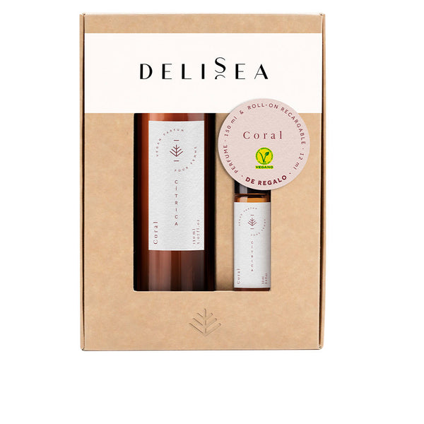 Coral vegan eau parfum -setti 2 kpl - DELISEA