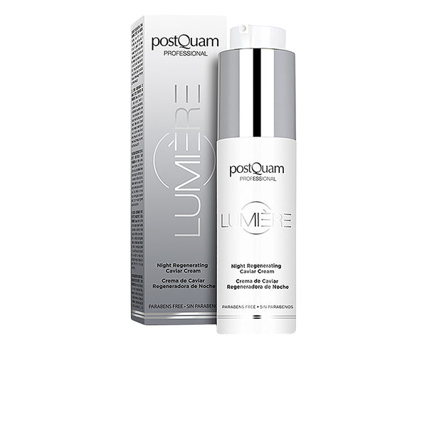 Lumiere night regenerating caviar cream 50 ml - POSTQUAM