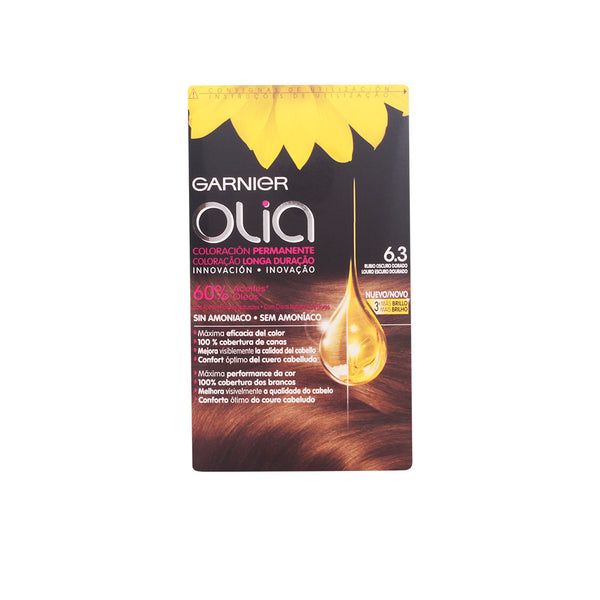 Olia kestoväri #6,3 tumma kultainen vaalea set - GARNIER