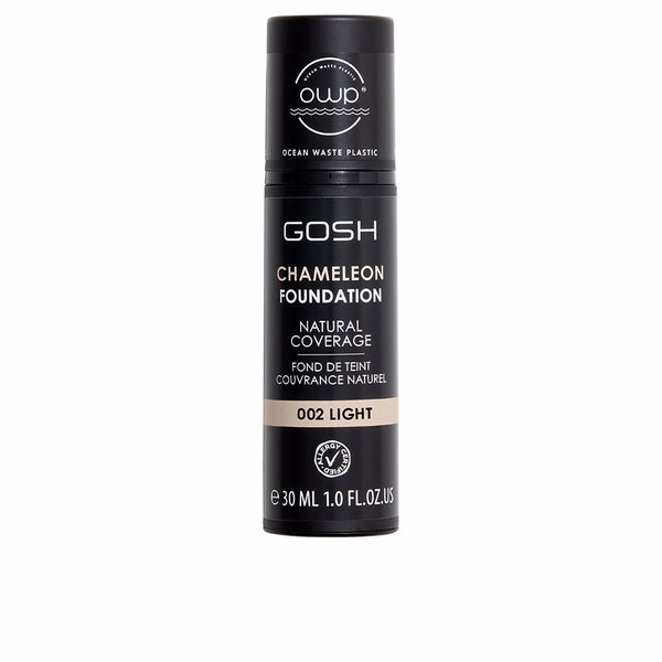 Chameleon foundation natural coverage #001-vaalea - GOSH