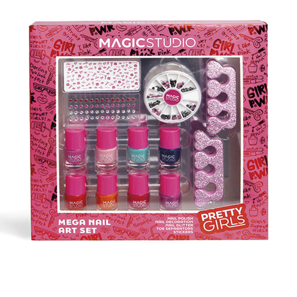Pretty girls mega nail art lot 13 kpl - MAGIC STUDIO