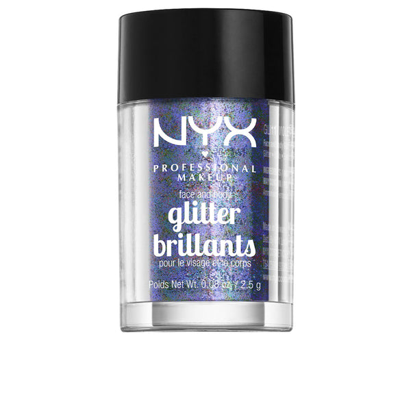 Glitter brillants kasvoille ja vartalolle #violet - NYX PROFESSIONAL MAKE UP