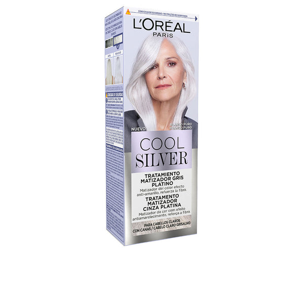 Cool Silver Platinum Gray Toning Treatment #Pure White 1 U