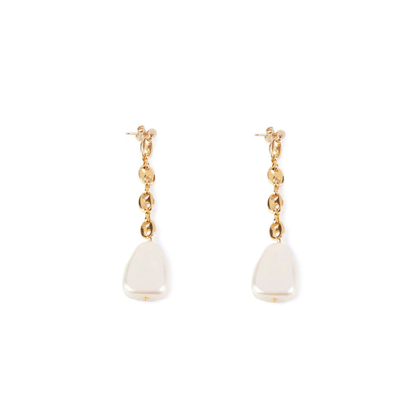 Barton Earrings #Shiny Gold 1 U