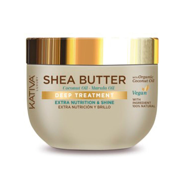 Shea butter kookos & marulaöljy syvähoito 300 ml - KATIVA