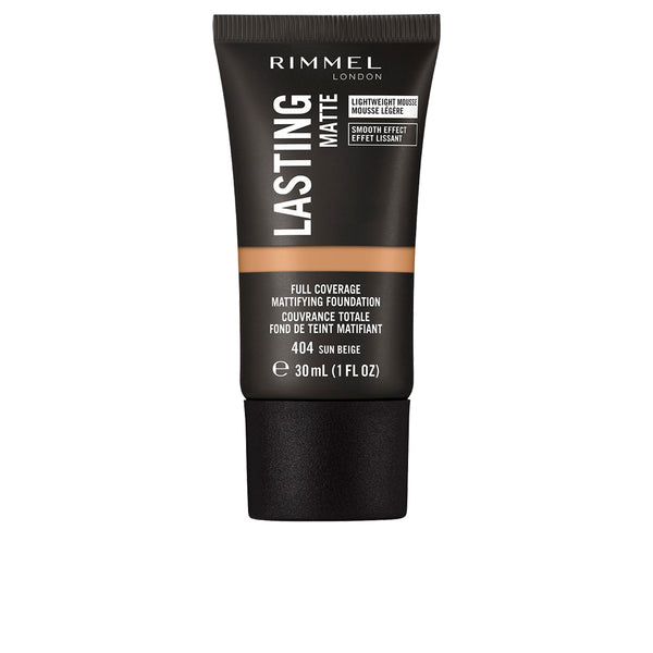 Lasting matte foundation #404-sun beige 30 ml - RIMMEL LONDON
